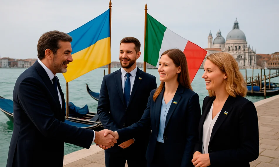 Ukrainian delegation welcomed in Venice: cultural cooperation in focus